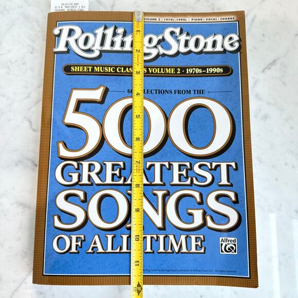Rolling Stone 500 Greatest Songs Sheet Music Classics Vol 2 (1970s–1990s) - Picture 8 of 10